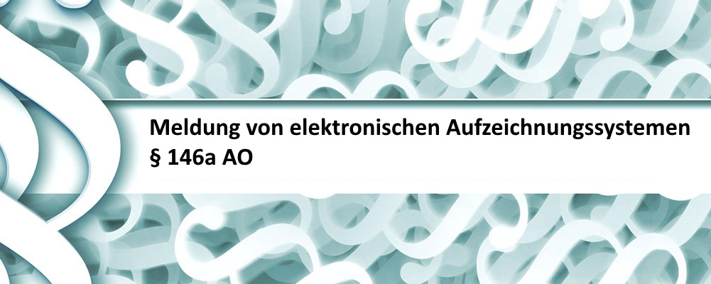 Meldung der Registrierkasse an das Finanzamt