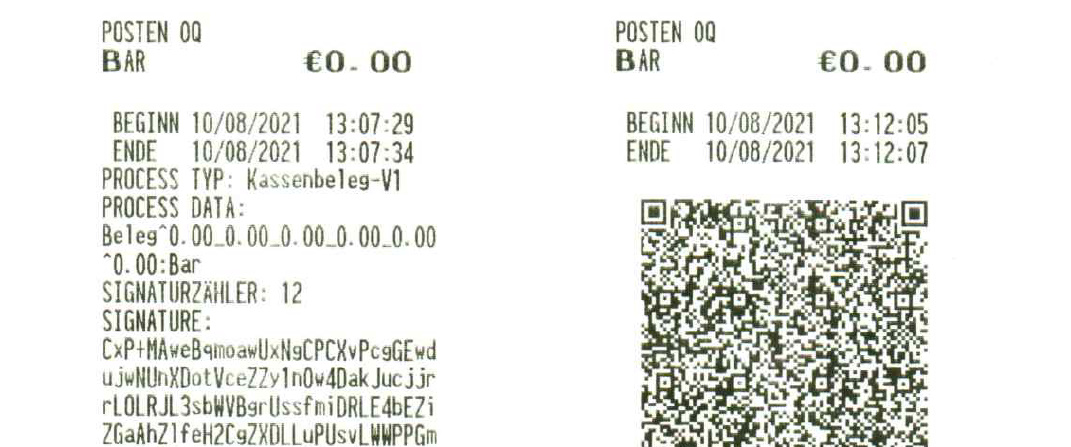 Kassensicherungsverordnung für Registrierkassen