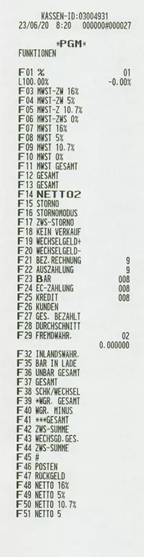 Ausdruck Funktionstext XE-A137/147