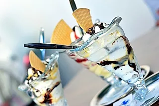 Registrierkassen für Eiscafe