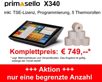 Kassensystem primasello X340