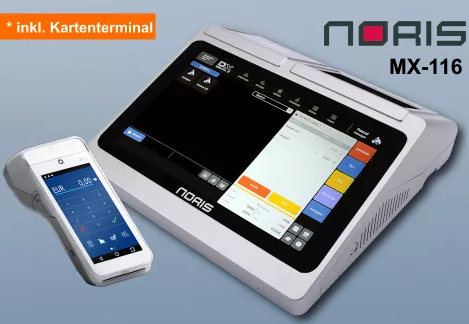 NORIS Touch-Kassensystem inklusive Kartenterminal - Unser Angebot im Mai 2026