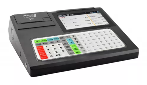 Noris Registrierkasse S70 mit Flachtastatur und TSE