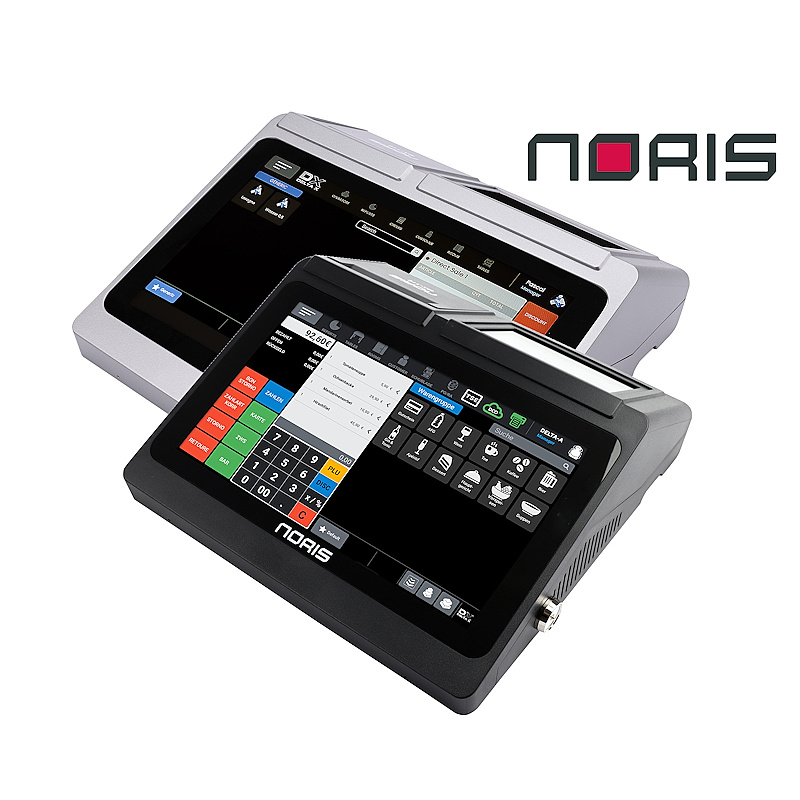 Noris Touch Kassensystem in lichtgrau oder anthrazit
