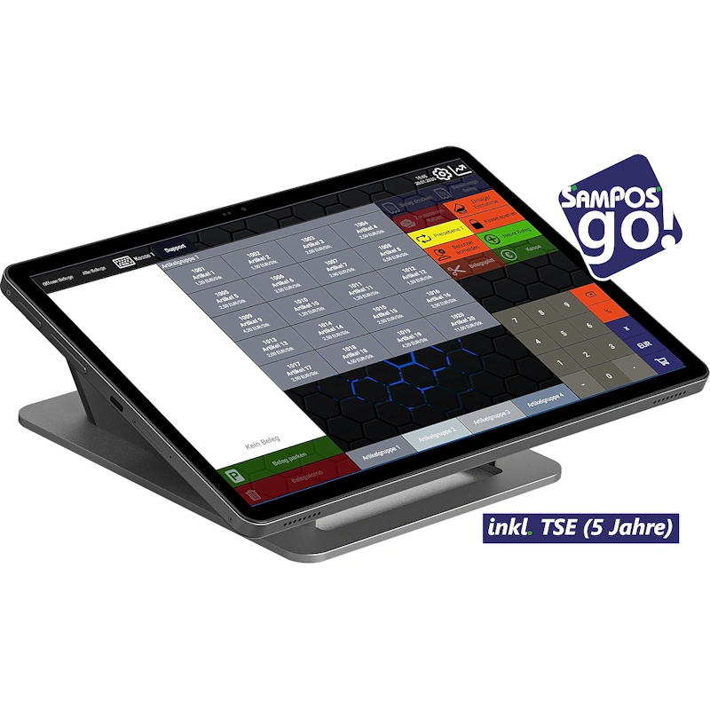 Touch Kassensystem SamPOS Go! Paket M